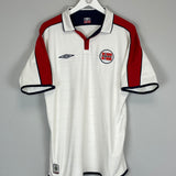 2002/03 NORWAY AWAY SHIRT (M) UMBRO
