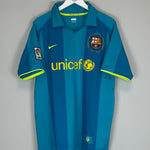 Shop 2007/08 BARCELONA RONALDINHO #10 AWAY SHIRT (L) NIKE, classic football shirts, vintage football shirts & retro soccer jerseys at Cult Kits