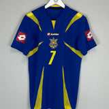 2006/07 UKRAINE SHEVCHENKO #7 AWAY SHIRT (M) LOTTO