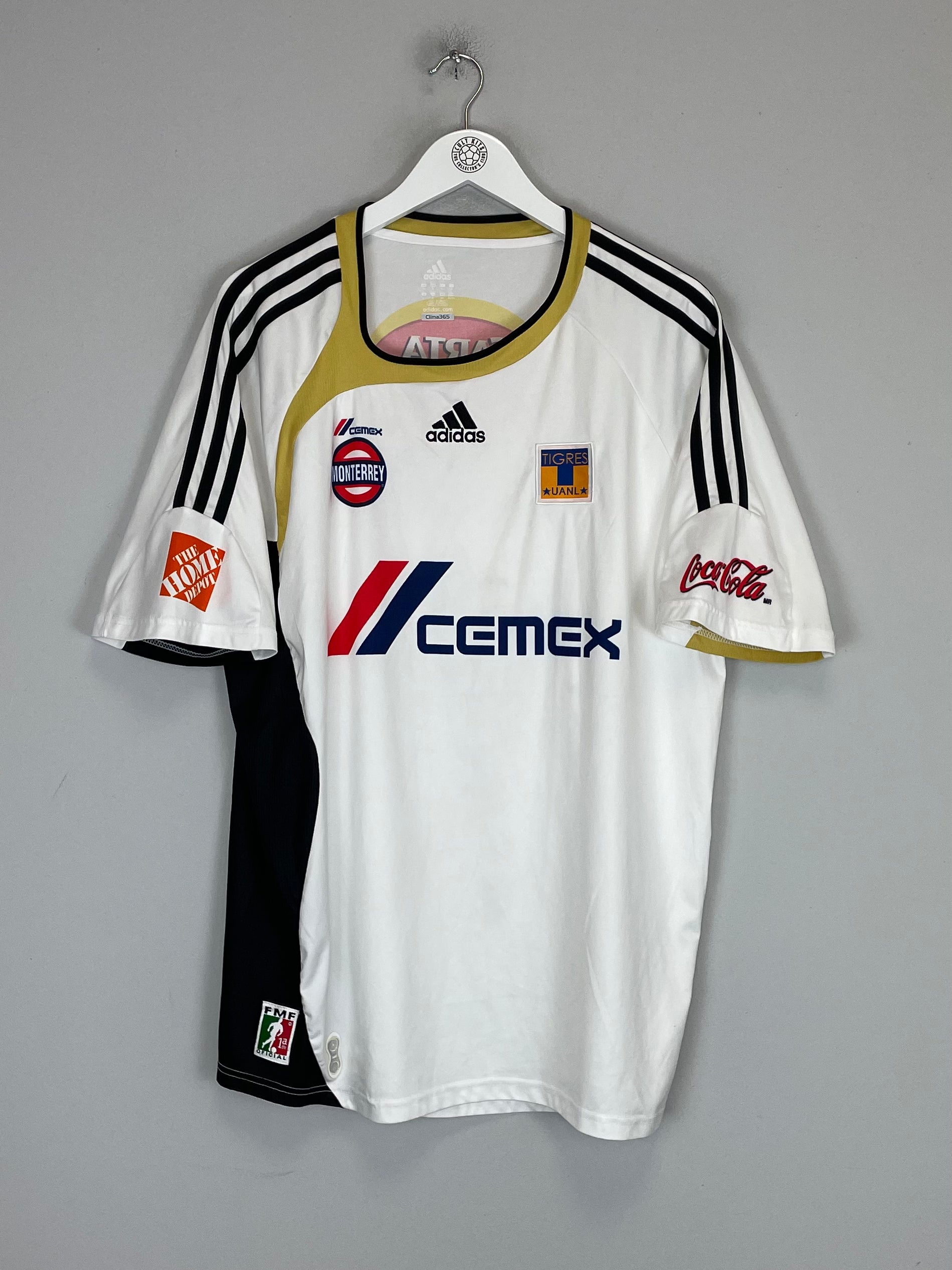 Shop 2007/08 TIGRES AWAY SHIRT (XL) ADIDAS, classic football shirts, vintage football shirts & retro soccer jerseys at Cult Kits