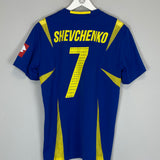 2006/07 UKRAINE SHEVCHENKO #7 AWAY SHIRT (M) LOTTO