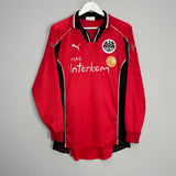 Shop 1998/00 FRANKFURT #12 L/S HOME SHIRT (M) PUMA, classic football shirts, vintage football shirts & retro soccer jerseys at Cult Kits