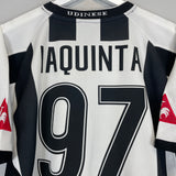 2003/04 UDINESE IAQUINTA #97 HOME SHIRT (L) LE COQ