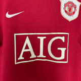 Shop 2006/07 MANCHESTER UNITED RONALDO #7 HOME SHIRT (M) NIKE, classic football shirts, vintage football shirts & retro soccer jerseys at Cult Kits