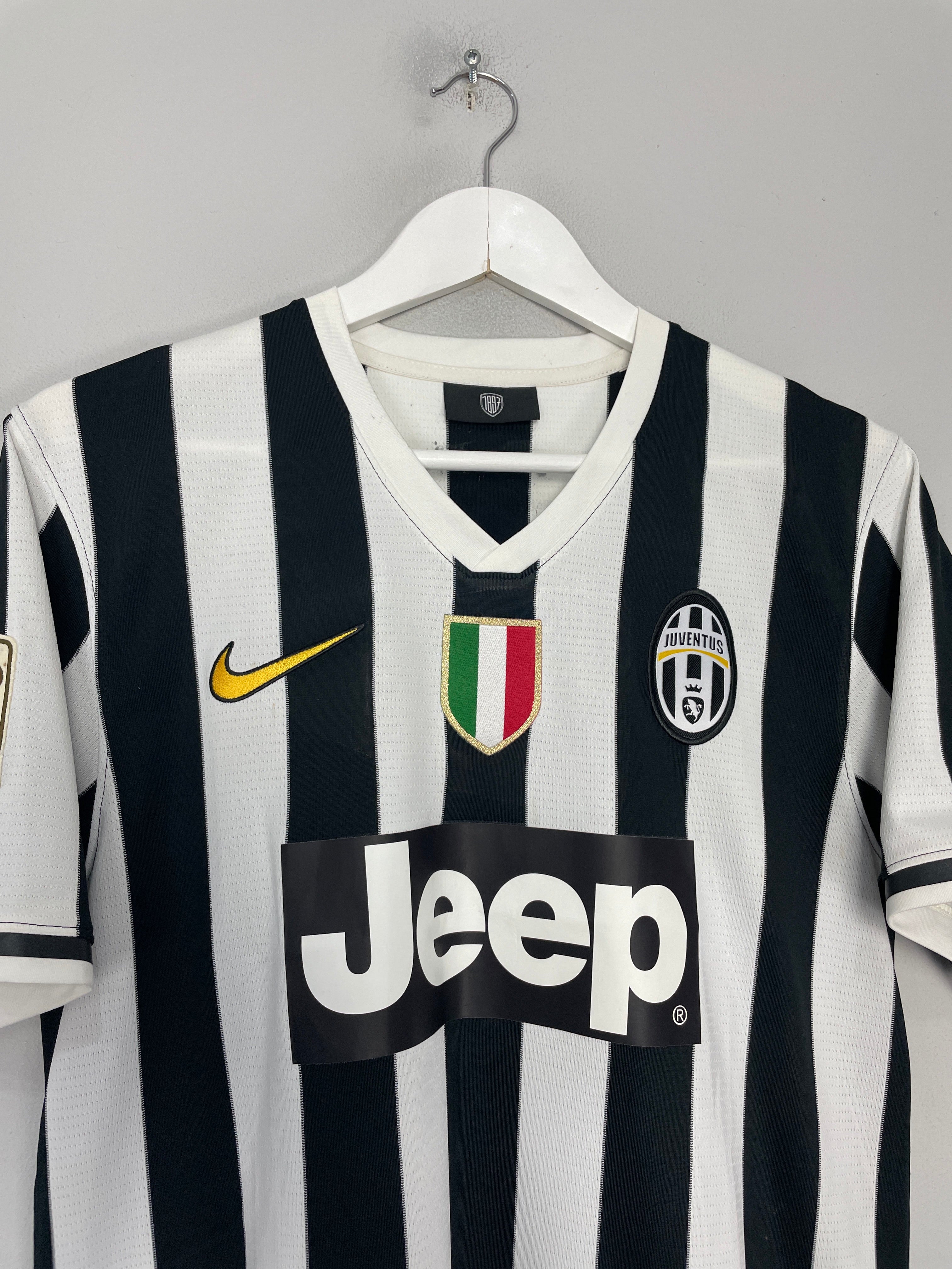 Shop 2013/14 JUVENTUS MARCHISIO #8 HOME SHIRT (M) NIKE, classic football shirts, vintage football shirts & retro soccer jerseys at Cult Kits