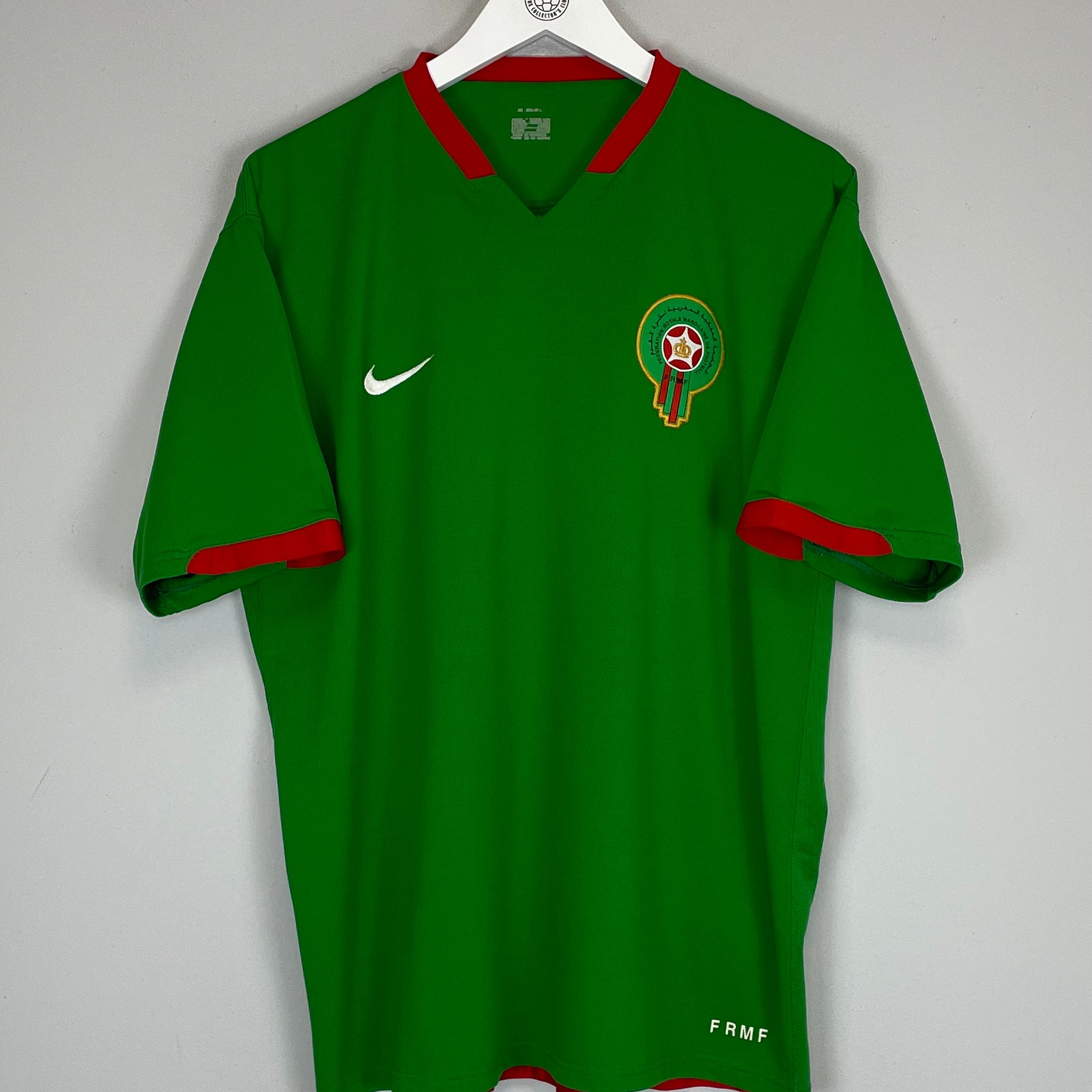 Shop 2006/07 MOROCCO HOME SHIRT (XL) NIKE, classic football shirts, vintage football shirts & retro soccer jerseys at Cult Kits
