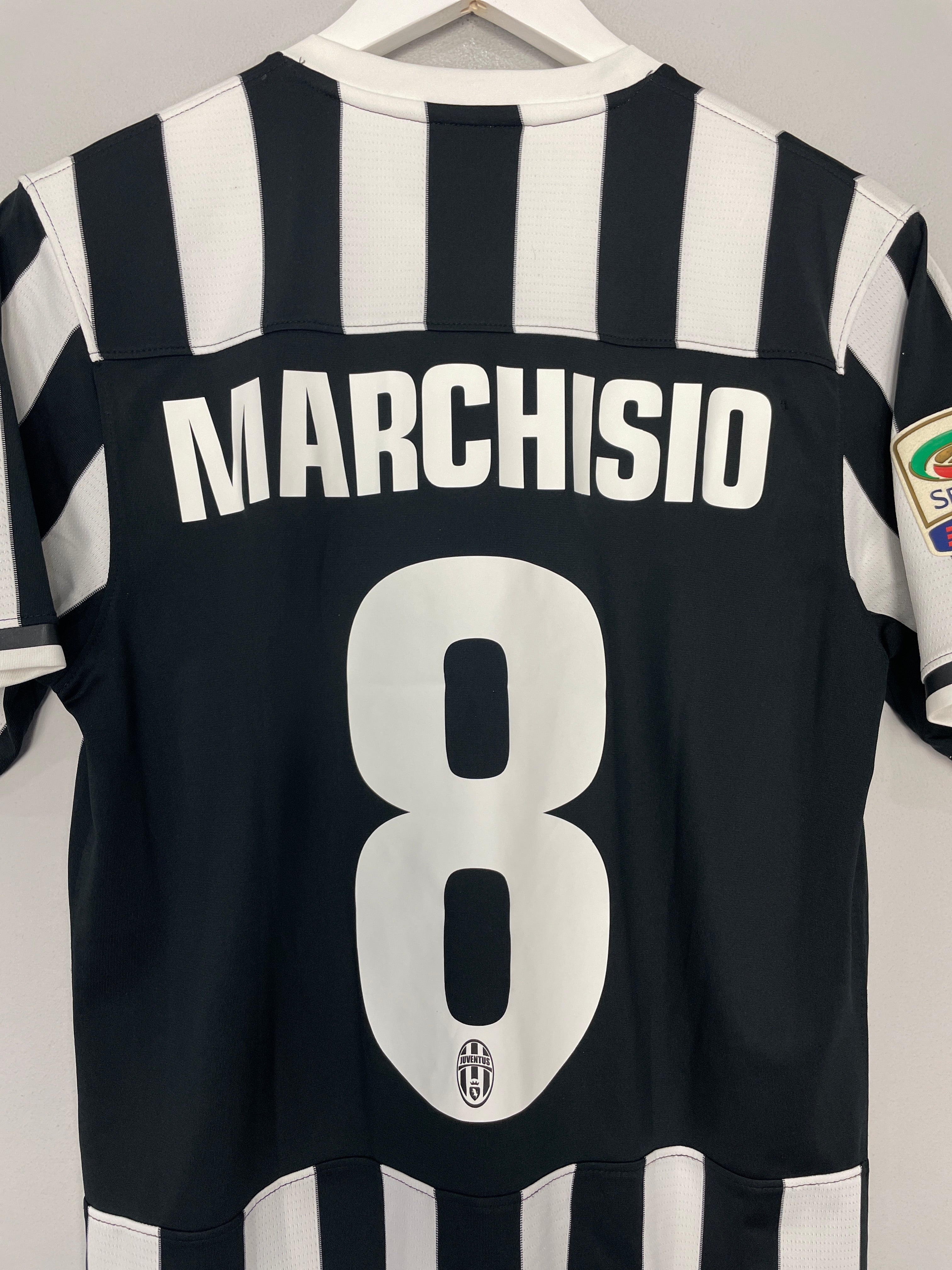 Shop 2013/14 JUVENTUS MARCHISIO #8 HOME SHIRT (M) NIKE, classic football shirts, vintage football shirts & retro soccer jerseys at Cult Kits