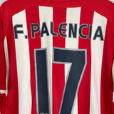2004/05 CHIVAS GUADALAJARA F.PALENCIA #17  HOME SHIRT (L) REEBOK