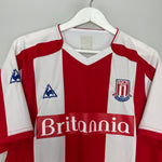 Shop 2008/09 STOKE CITY DELAP #24 HOME SHIRT (L) LE COQ, classic football shirts, vintage football shirts & retro soccer jerseys at Cult Kits