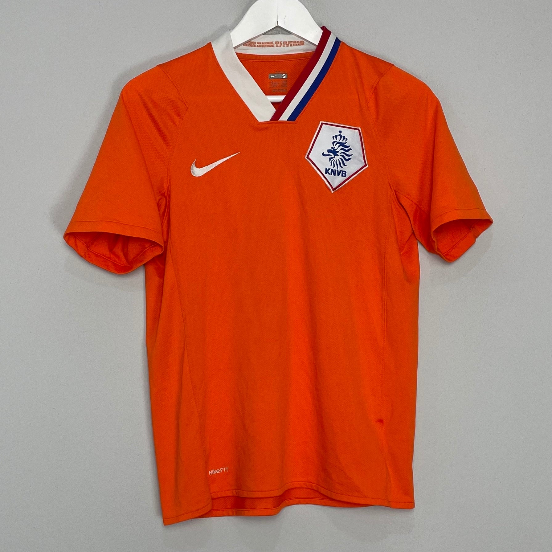 Shop 2008/10 NETHERLANDS HOME SHIRT (S) NIKE, classic football shirts, vintage football shirts & retro soccer jerseys at Cult Kits