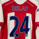 Shop 2008/09 STOKE CITY DELAP #24 HOME SHIRT (L) LE COQ, classic football shirts, vintage football shirts & retro soccer jerseys at Cult Kits