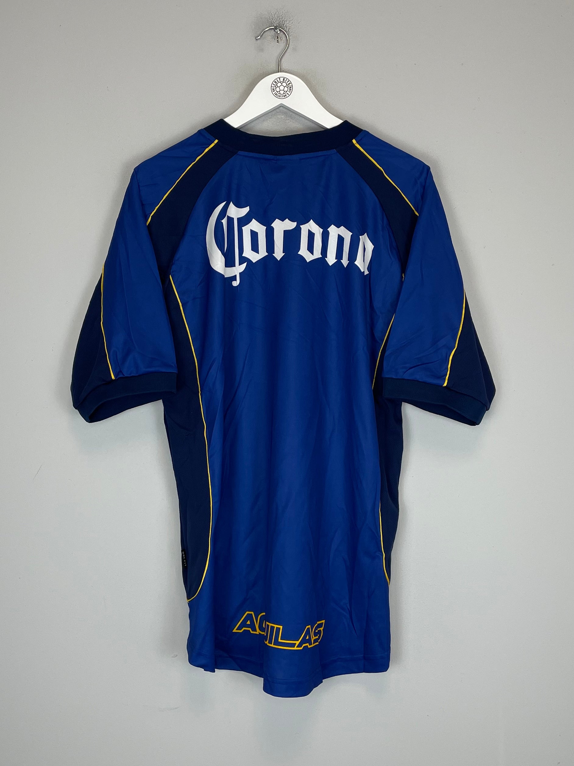 Shop 2001/02 CLUB AMERICA AWAY SHIRT (L) NIKE, classic football shirts, vintage football shirts & retro soccer jerseys at Cult Kits