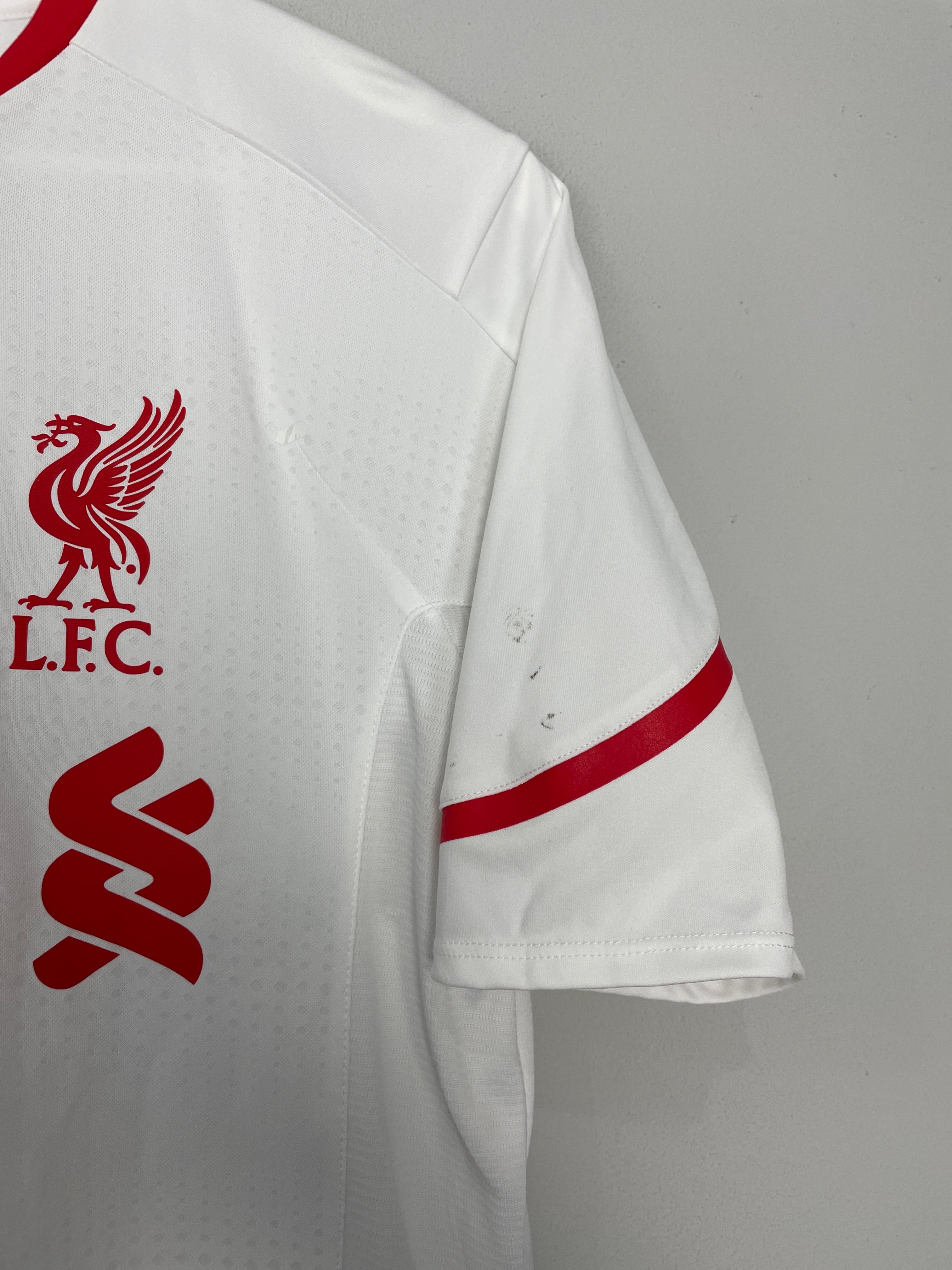 Shop 2015/16 LIVERPOOL LALLANA #20 AWAY SHIRT (M) NEW BALANCE, classic football shirts, vintage football shirts & retro soccer jerseys at Cult Kits