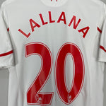 Shop 2015/16 LIVERPOOL LALLANA #20 AWAY SHIRT (M) NEW BALANCE, classic football shirts, vintage football shirts & retro soccer jerseys at Cult Kits