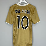 Shop 2008/10 JUVENTUS DEL PIERO #10 AWAY SHIRT (M) NIKE, classic football shirts, vintage football shirts & retro soccer jerseys at Cult Kits