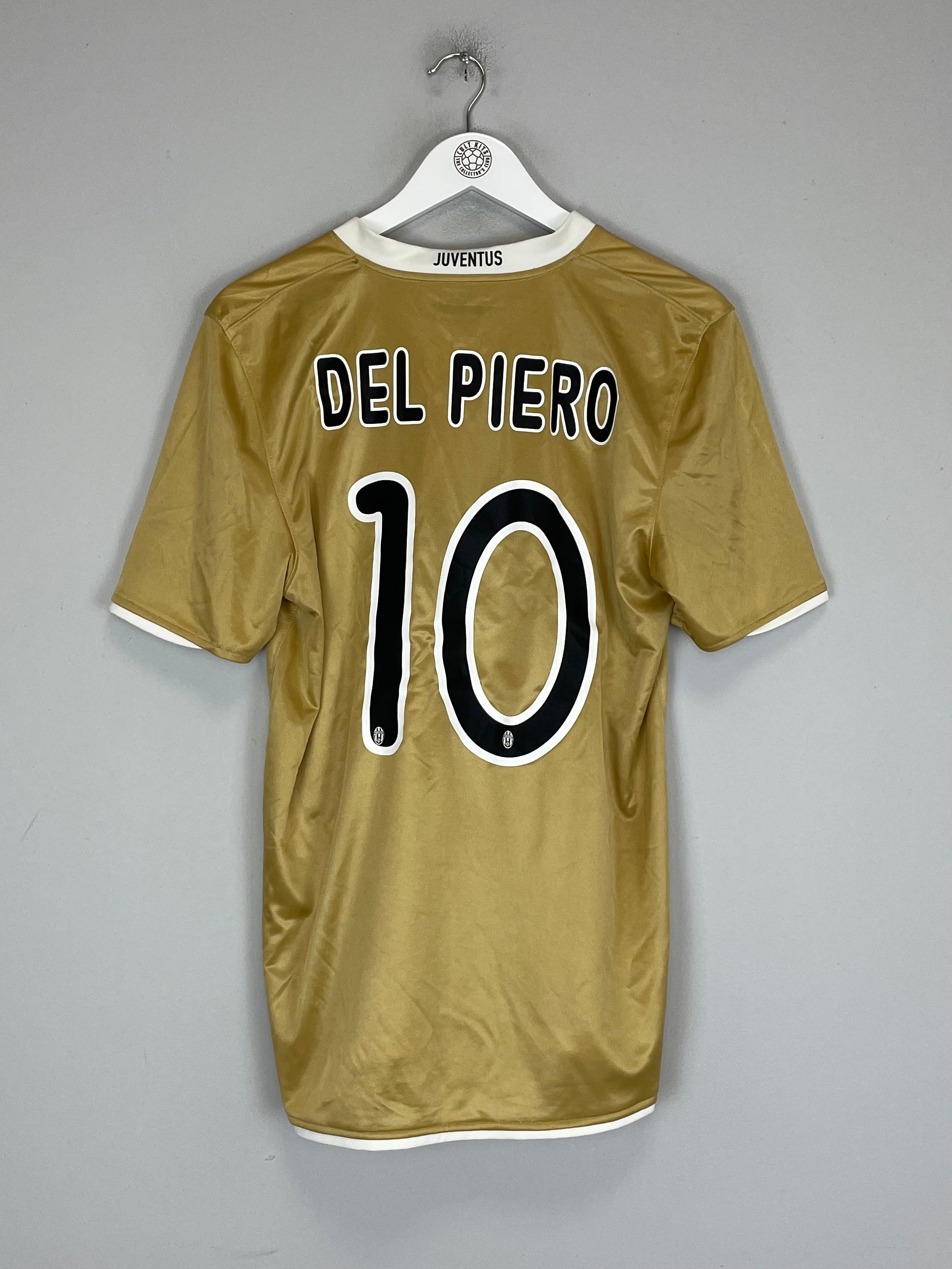 Shop 2008/10 JUVENTUS DEL PIERO #10 AWAY SHIRT (M) NIKE, classic football shirts, vintage football shirts & retro soccer jerseys at Cult Kits