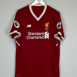 2017/18 LIVERPOOL VIRGIL #4 125 YEARS HOME SHIRT (L) NEW BALANCE