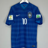 2014/15 BRAZIL NEYMAR #10 AWAY SHIRT (M) NIKE