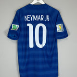 2014/15 BRAZIL NEYMAR #10 AWAY SHIRT (M) NIKE