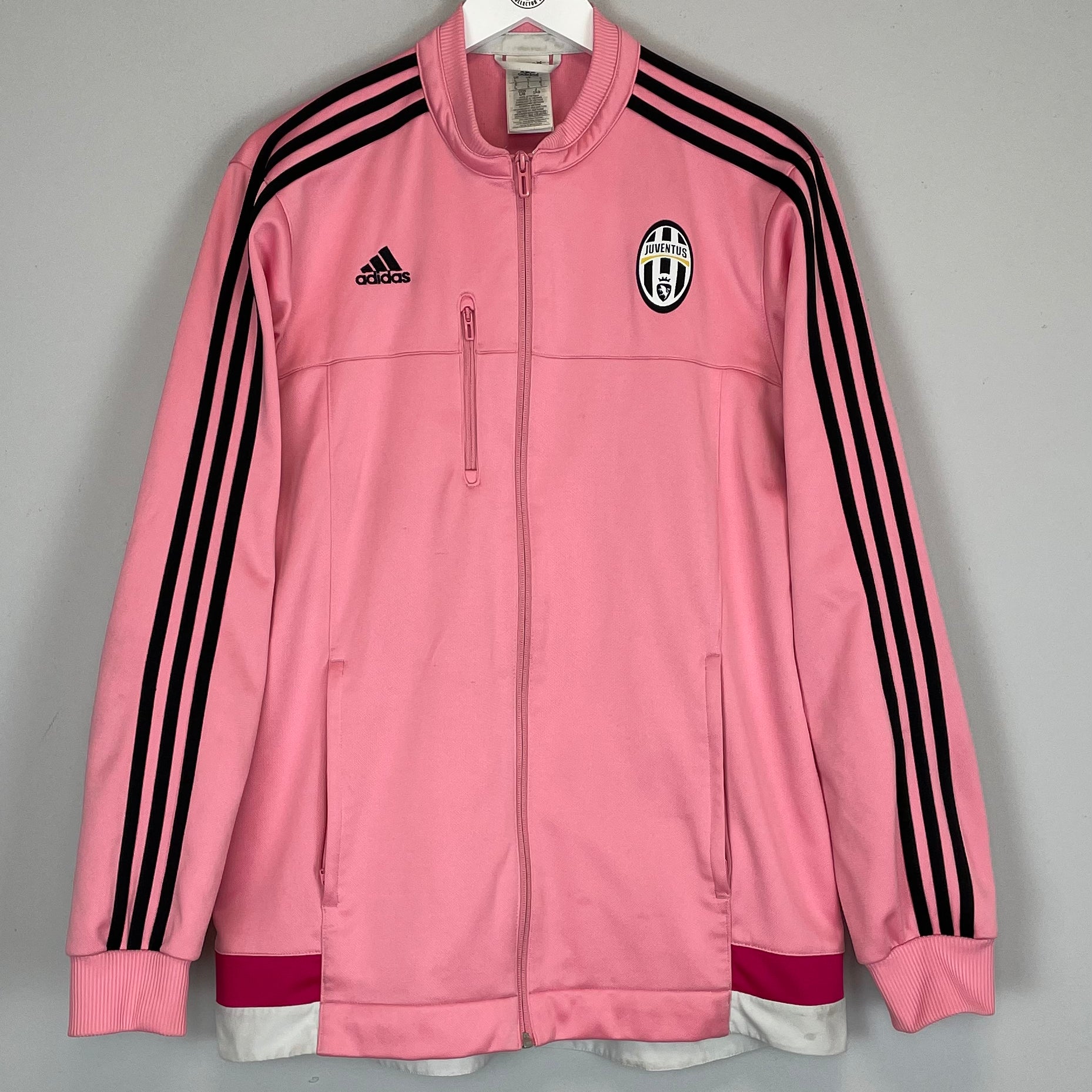Shop 2015/16 JUVENTUS TRACK JACKET (L) ADIDAS, classic football shirts, vintage football shirts & retro soccer jerseys at Cult Kits