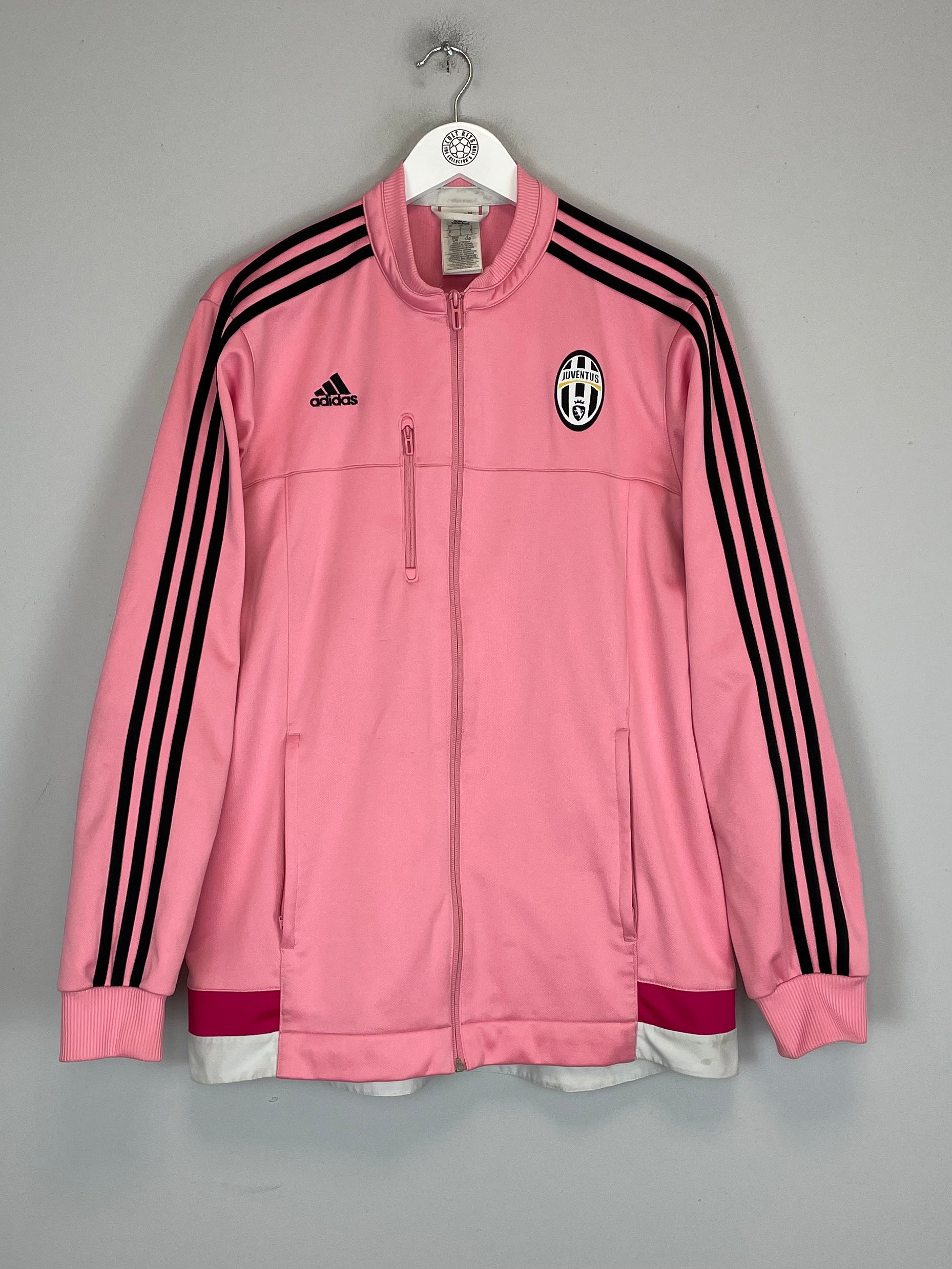 Shop 2015/16 JUVENTUS TRACK JACKET (L) ADIDAS, classic football shirts, vintage football shirts & retro soccer jerseys at Cult Kits