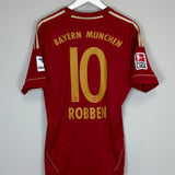 2011/13 BAYERN MUNICH ROBBEN #10 HOME SHIRT (M) ADIDAS