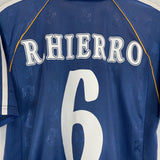 1999/00 SPAIN R.HIERRO #6 AWAY SHIRT (S) ADIDAS