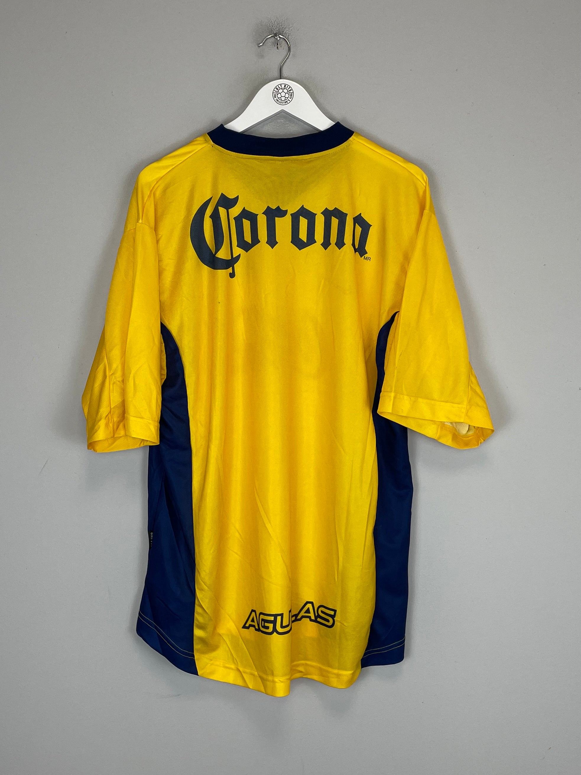 Shop 2000/01 CLUB AMERICA HOME SHIRT (XL) NIKE, classic football shirts, vintage football shirts & retro soccer jerseys at Cult Kits