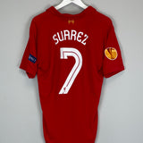 2012/13 LIVERPOOL SUAREZ #7 E/L HOME SHIRT (M) WARRIOR