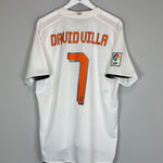 Shop 2008/09 VALENCIA DAVID VILLA #7 HOME SHIRT (XL) NIKE, classic football shirts, vintage football shirts & retro soccer jerseys at Cult Kits