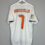 Shop 2008/09 VALENCIA DAVID VILLA #7 HOME SHIRT (XL) NIKE, classic football shirts, vintage football shirts & retro soccer jerseys at Cult Kits