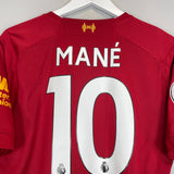 2019/20 LIVERPOOL MANE #10 HOME SHIRT (M) NEW BALANCE