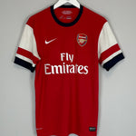 Shop 2012/14 ARSENAL OZIL #11 HOME SHIRT (M) NIKE, classic football shirts, vintage football shirts & retro soccer jerseys at Cult Kits