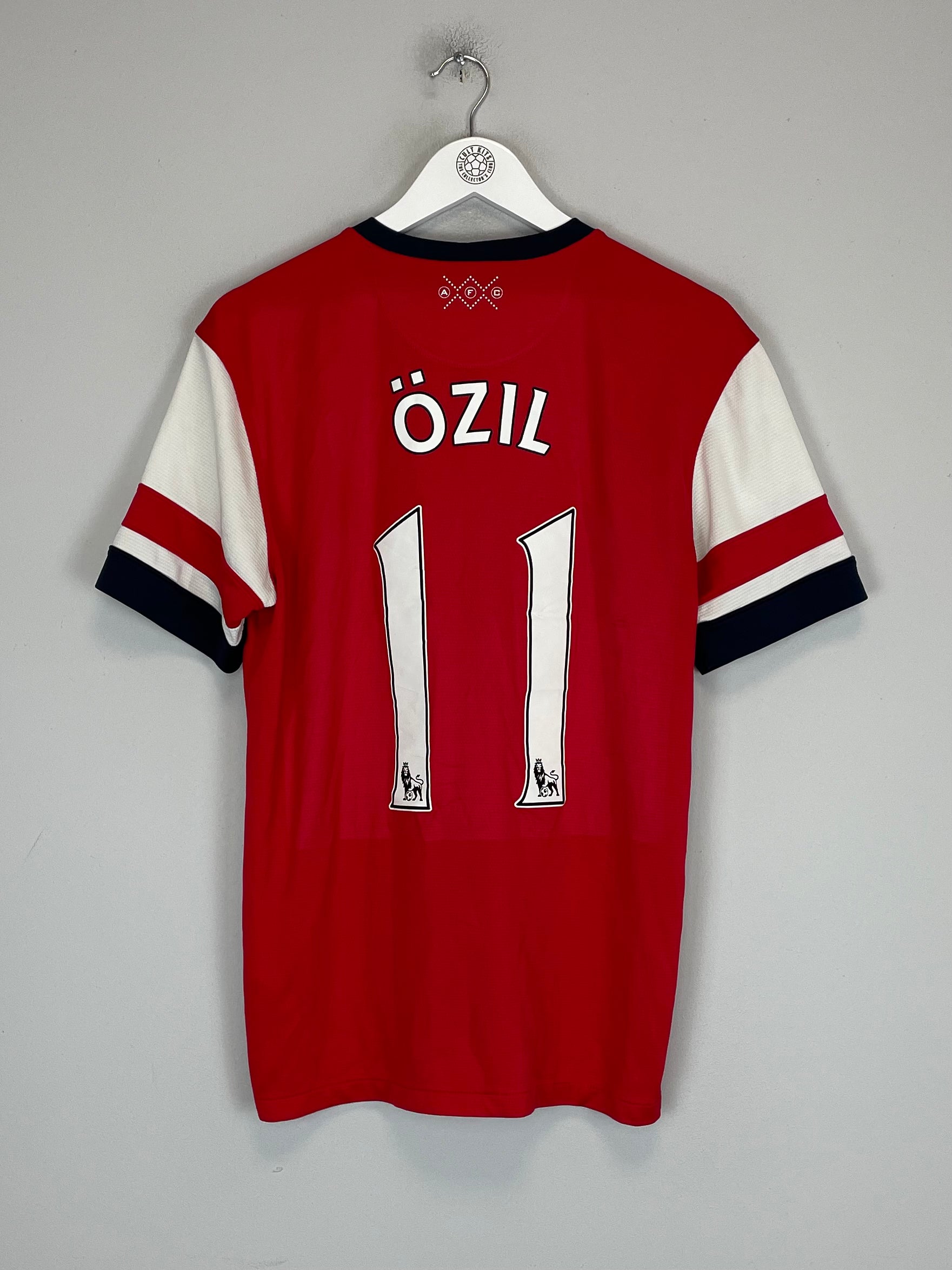 Shop 2012/14 ARSENAL OZIL #11 HOME SHIRT (M) NIKE, classic football shirts, vintage football shirts & retro soccer jerseys at Cult Kits