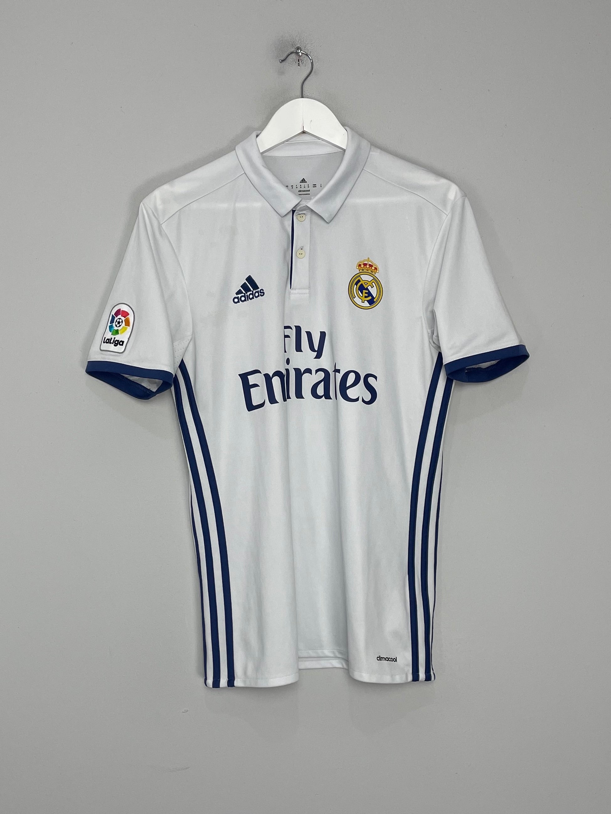 Shop 2016/17 REAL MADRID RONALDO #7 HOME SHIRT (M) ADIDAS, classic football shirts, vintage football shirts & retro soccer jerseys at Cult Kits