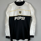 Shop 2003/04 BOCA JUNIORS GK SHIRT (L) NIKE, classic football shirts, vintage football shirts & retro soccer jerseys at Cult Kits
