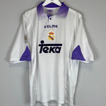 Shop 1997/98 REAL MADRID SEEDORF #10 HOME SHIRT (XL) KELME, classic football shirts, vintage football shirts & retro soccer jerseys at Cult Kits