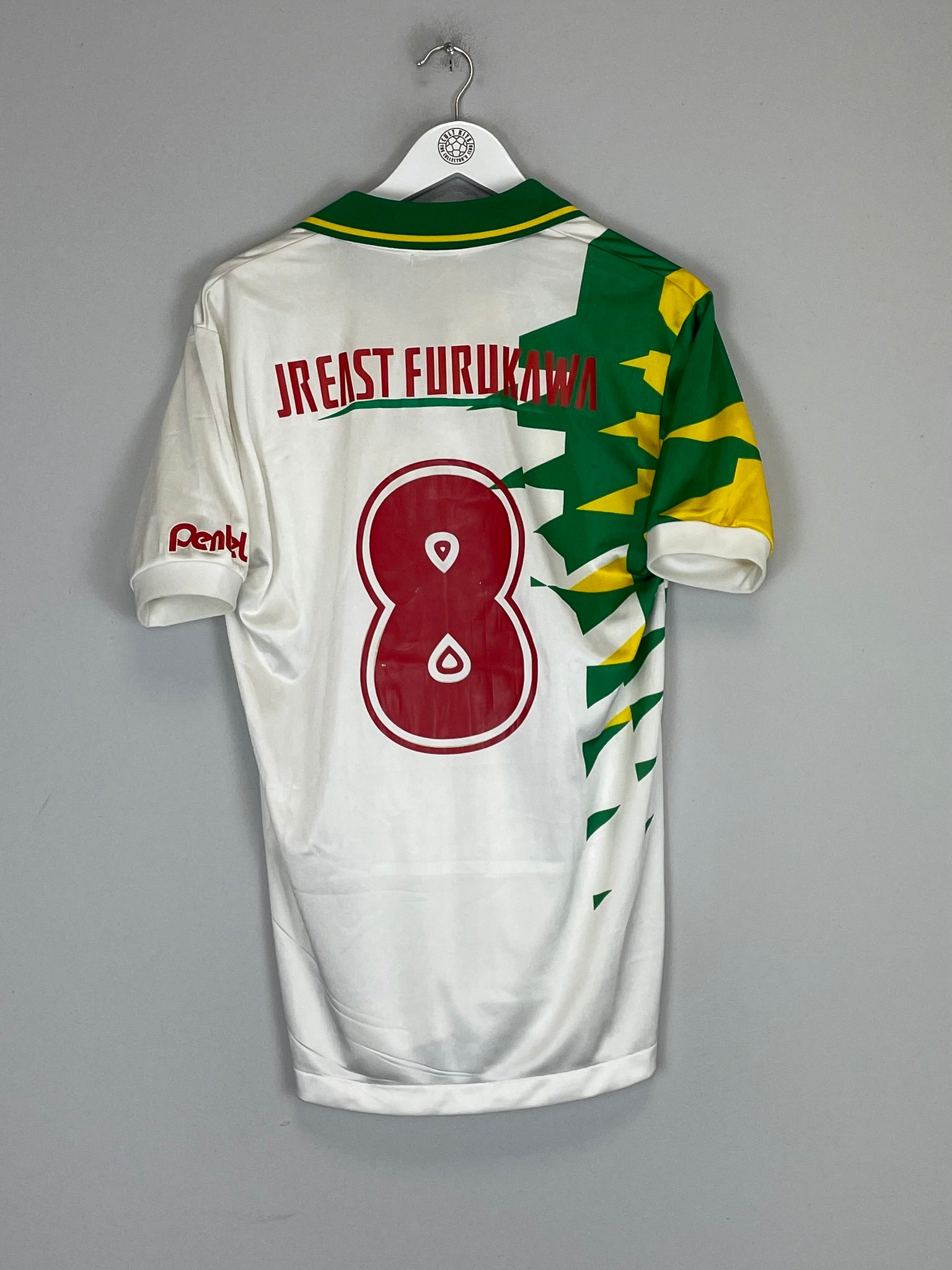 Shop 1993/94 JEF UNITED #8 AWAY SHIRT (L) ASICS, classic football shirts, vintage football shirts & retro soccer jerseys at Cult Kits
