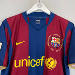 Buy 2007/08 BARCELONA RONALDINHO 10 HOME SHIRT (M) NIKE ~ Free worldwide shipping available ~ Authentic Vintage Football Shirts from Cult Kits
