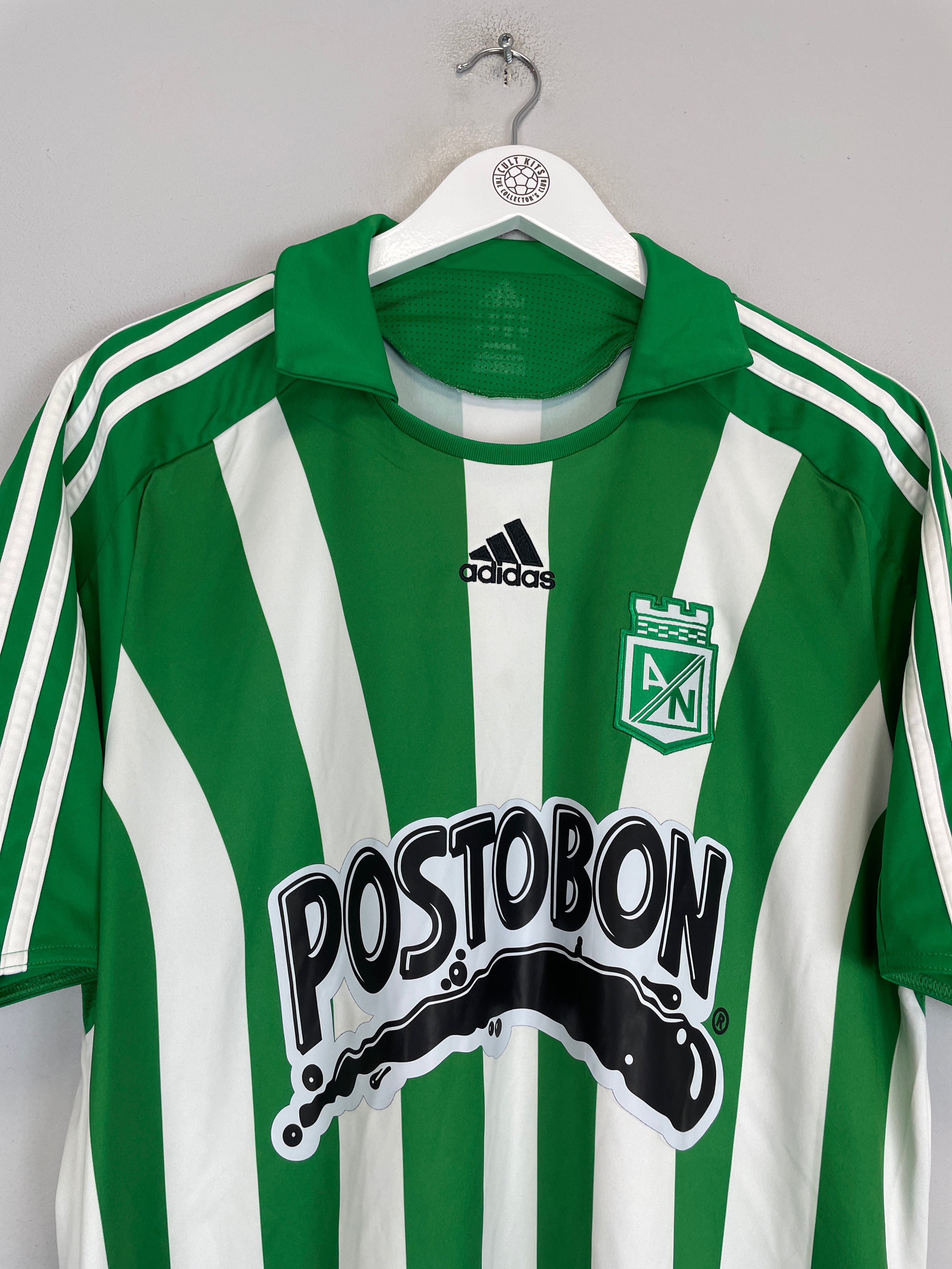 Shop 2009/10 ATLETICO NACIONAL #10 HOME SHIRT (L) ADIDAS, classic football shirts, vintage football shirts & retro soccer jerseys at Cult Kits