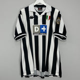 Shop 1998/99 JUVENTUS ZIDANE #21 HOME SHIRT (XL) KAPPA, classic football shirts, vintage football shirts & retro soccer jerseys at Cult Kits