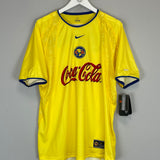 2002/03 CLUB AMERICA *BNWT WITH DEFECTS* HOME SHIRT (XL) NIKE