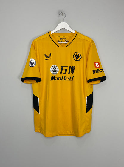 2021/22 WOLVES NEVES #8 HOME SHIRT (XL) CASTORE