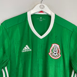 2016/17 MEXICO *SQUAD SIGNED* HOME SHIRT (L) ADIDAS