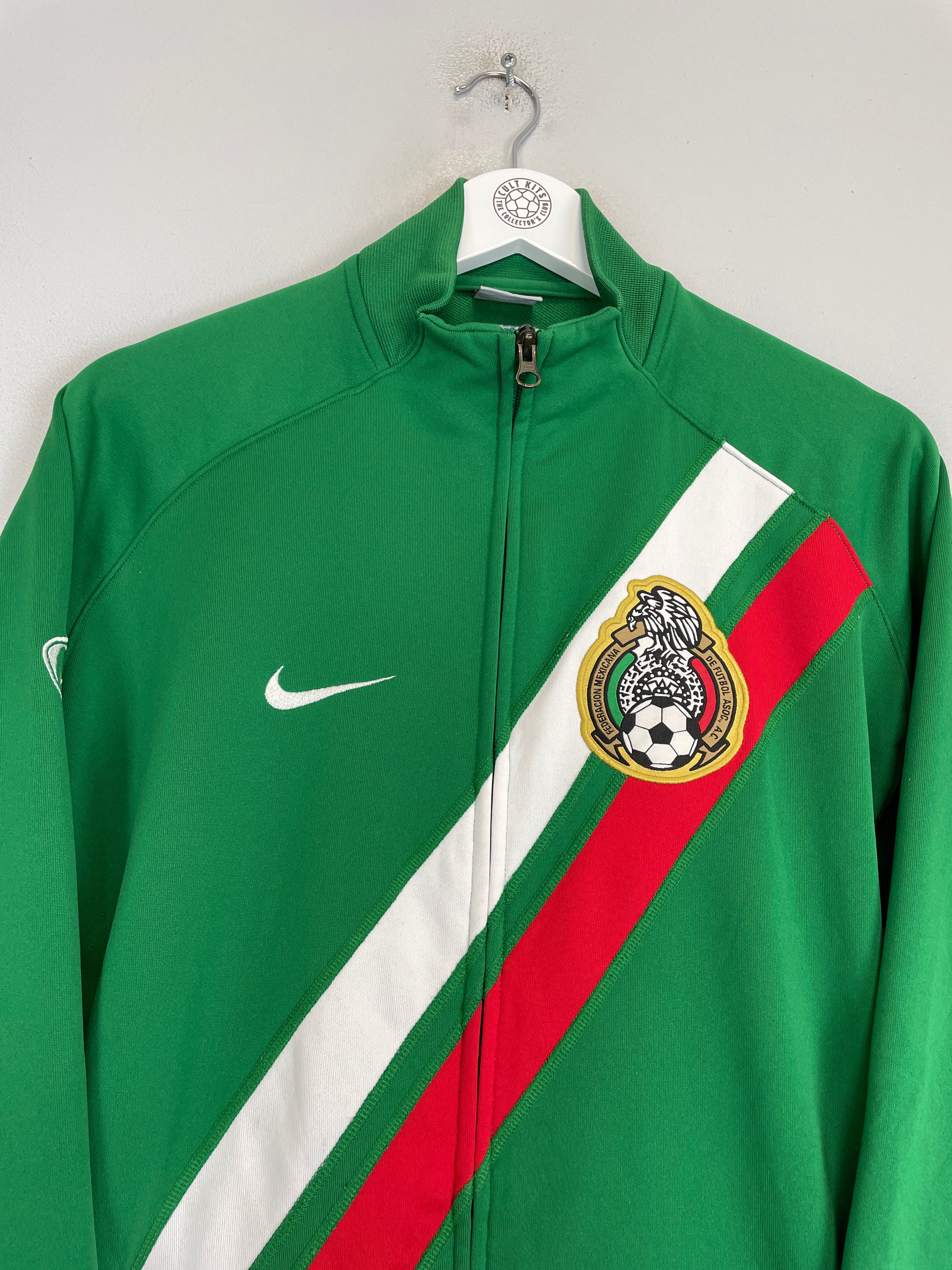 Shop 2006/07 MEXICO TRACK JACKET (L) ADIDAS, classic football shirts, vintage football shirts & retro soccer jerseys at Cult Kits