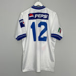 Shop 1999/00 CRUZ AZUL #12 HOME AWAY SHIRT (L) FILA, classic football shirts, vintage football shirts & retro soccer jerseys at Cult Kits