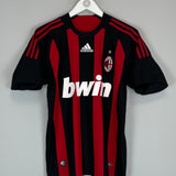 2008/09 AC MILAN PIRLO #21 HOME SHIRT (XL.KIDS) ADIDAS
