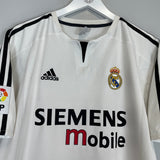 Shop 2003/04 REAL MADRID BECKHAM #23 HOME SHIRT (L) ADIDAS, classic football shirts, vintage football shirts & retro soccer jerseys at Cult Kits