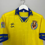 Shop 1996/97 VILLAREAL HOME SHIRT (M) RASAN, classic football shirts, vintage football shirts & retro soccer jerseys at Cult Kits