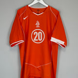 2004/06 NETHERLANDS SEEDORF #20 HOME SHIRT (XL) NIKE